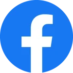 Facebook logo blue medium size WebP