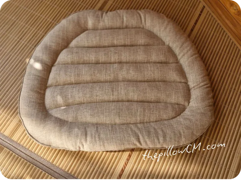 281225 rattan chair cushion 03 51 เบาะเก้าอี้หวายงานสั่งทำ เย็บเดินเส้นนูนสวยงาม นั่งสบายนุ่มนิ่ม