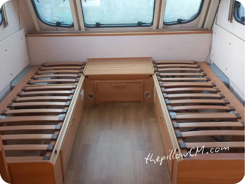 เบาะรถบ้าน RV Bedding สั่งตัดพิเศษ ยัดไส้นุ่นแท้ 100% จากร้านหมอนนุ่นคุณยาย