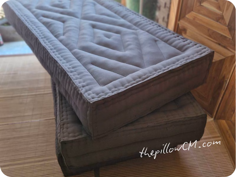 ที่นอนนุ่นสั่งทำพิเศษ ร้านหมอนนุ่นคุณยาย งานคุณภาพ นุ่นแท้ นุ่นใหม่ตัดเย็บอย่างดี ทำชิ้นต่อชิ้น สั่งทำได้ตามขนาดที่ต้องการ