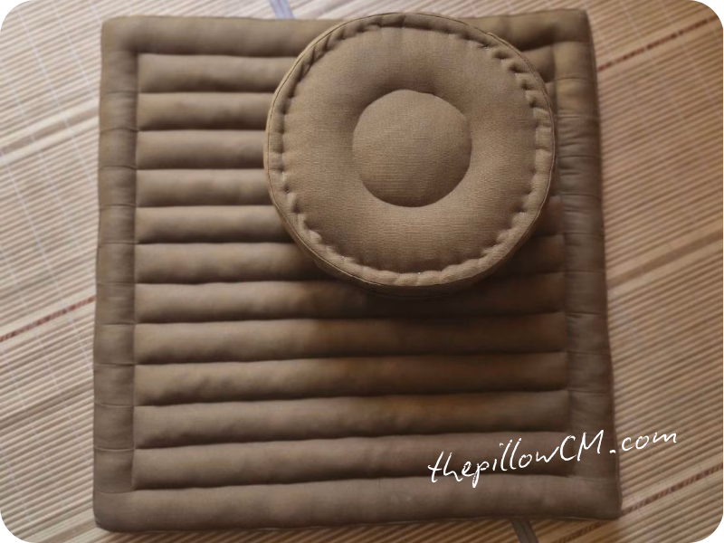 เบาะนั่งสมาธิสั่งทำ ตามขนาดที่ลูกค้าต้องการ ยัดนุ่นแท้ๆ หนานุ่ม แน่นสบาย นั่งสมาธิได้ยาวนาน