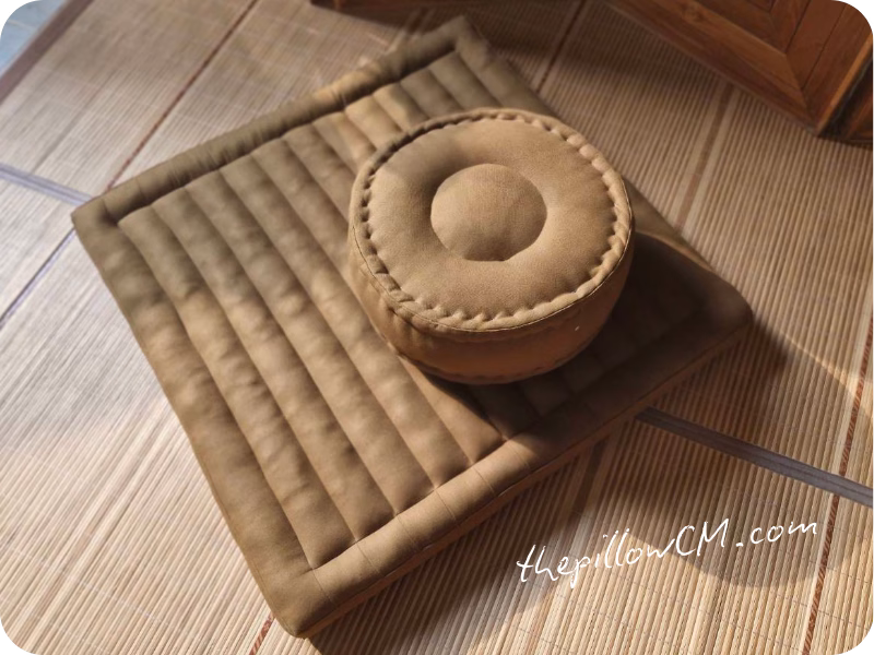 เบาะนั่งสมาธิสั่งทำพิเศษ งานเย็บพิเศษ แข็งแรง ทนทาน อายุการใช้งานยาวนาน รองรับน้ำหนังได้เยอะ คนตัวใหญ่ใช้ได้