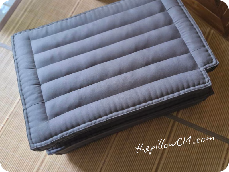 040626 bench set 01 11 เบาะนั่งแหย่งช้างแบบดั้งเดิม ปรับรูปทรงให้เข้ากับที่นั่งแหย่งช้างด้วยการลดมุม 2 มุมและเย็บ 3 พับ