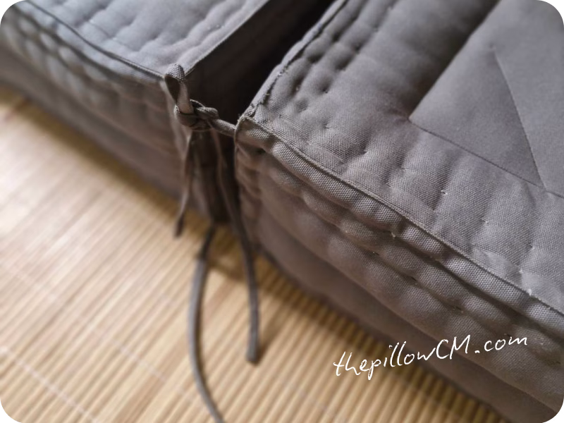 090626 seat cushion 5 18 เบาะนุ่นสำหรับห้องนั่งเล่น แยกชิ้นได้ ยกเคลื่อนย้ายง่าย และผูกต่อกันได้