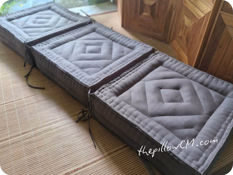 090626 seat cushion 6 16 เบาะนั่ง Relax จากนุ่นธรรมชาติ สำหรับมุมนั่งเล่น ห้องนั่งเล่น และพื้นที่พักผ่อน