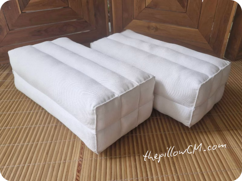 120626 traditional pillow 06 26 หมอนหกสั่งทำพิเศษ ยัดนุ่นเต็มใบ ทรงแน่น รองรับการใช้งานได้ดี