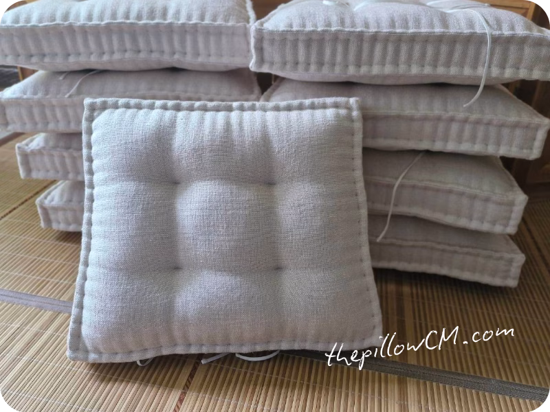 260626 custom dining chair cushion 10 135 เบาะนั่งเดี่ยวยัดนุ่นธรรมชาติสำหรับเก้าอี้ห้องอาหาร ช่วยเพิ่มความสบายในการนั่งรับประทานอาหาร พร้อมดีไซน์มินิมอลที่เข้ากับบ้านทุกสไตล์