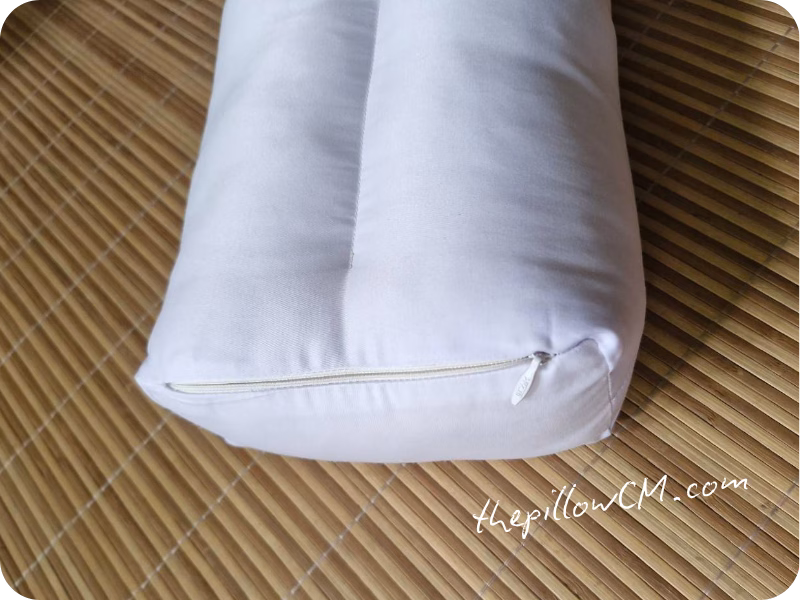 Pranayama Yoga Bolster ยัดนุ่นธรรมชาติ หุ้มผ้ากันไรฝุ่น พร้อมซิปเติมนุ่น