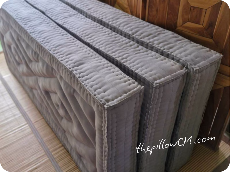 080926 plant fiber mattress w07 4 ที่นอน 5 ฟุต ยัดนุ่นธรรมชาติ หนา 6 นิ้ว ผลิตใหม่แบบ Made to Order