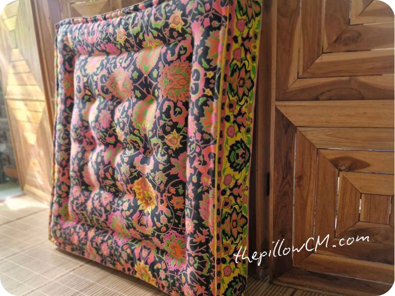 120926 square biscuit cushion w08 192 เบาะบิสกิตทรงสี่เหลี่ยม Custom Made ทำตามขนาดที่ต้องการ