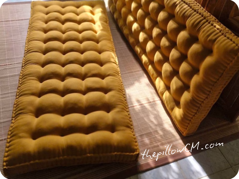 เบาะนั่งริมหน้าต่างขนาดพิเศษ ผลิตตามพื้นที่จริง พร้อมงานเย็บแบบ French Mattress