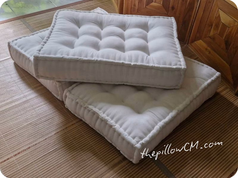 111026 seat cushion 11 157 เบาะรองนั่งพื้นไส้นุ่น ความหนา 5 นิ้ว สำหรับมุมนั่งเล่นในบ้าน