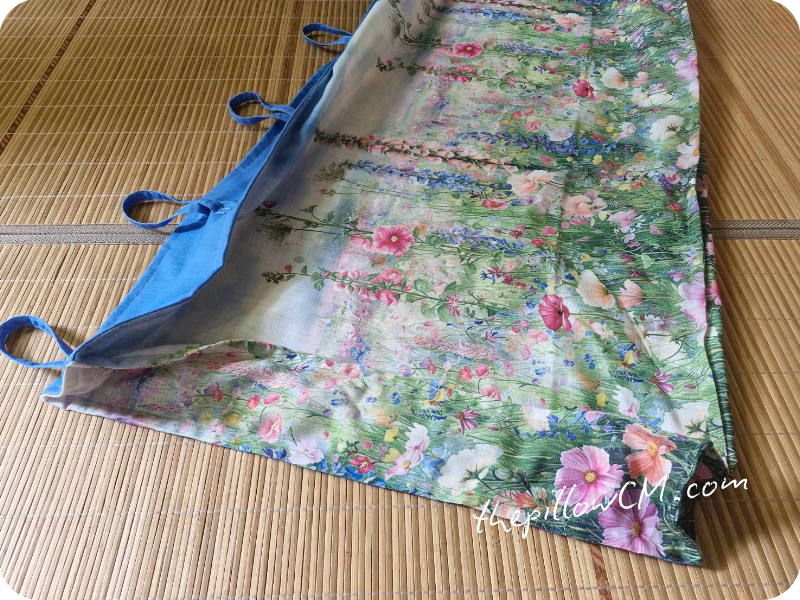 201026 headboard case 02 17 รับเย็บปลอกเบาะหัวเตียงจากผ้าที่ลูกค้าส่งมา พร้อมสายคล้องและซิปยาว